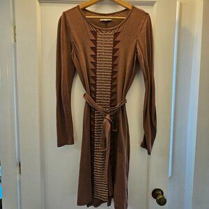 Synergy organic cotton embroidered dress